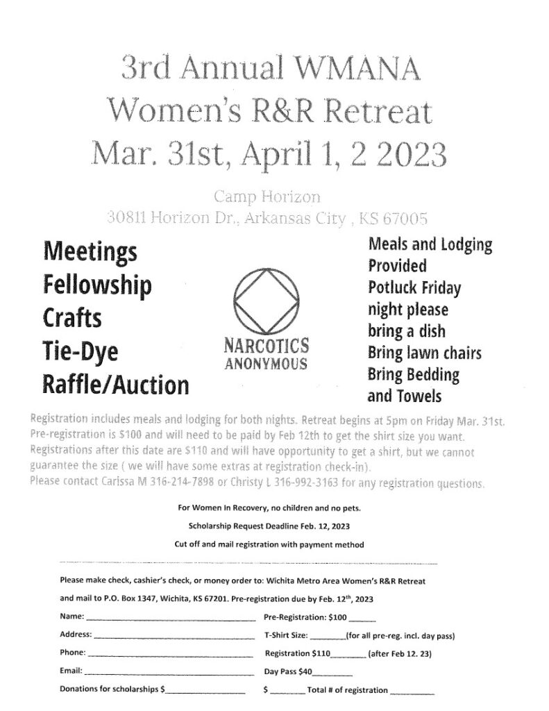 3rd Annual WMANA Women’s Retreat MidAmerica Region of NA